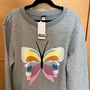 NWT Girls TEA Pullover Sweatshirt